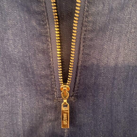 Juliana Denim Dress in Bright Blue - Picture 6 of 6